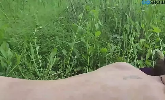 Fucking Outdoors Passionate Doggy Style Oral Delights